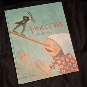 Pinocchio Illustrated Hardcover Book
